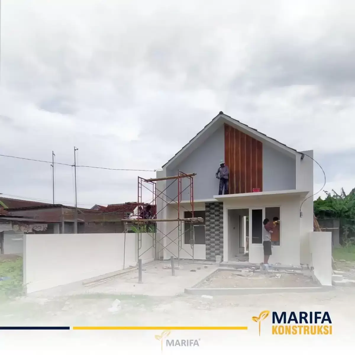 Marifa Konstruksi di Marifa Thamrin Regency Rumah Sudah Jadi