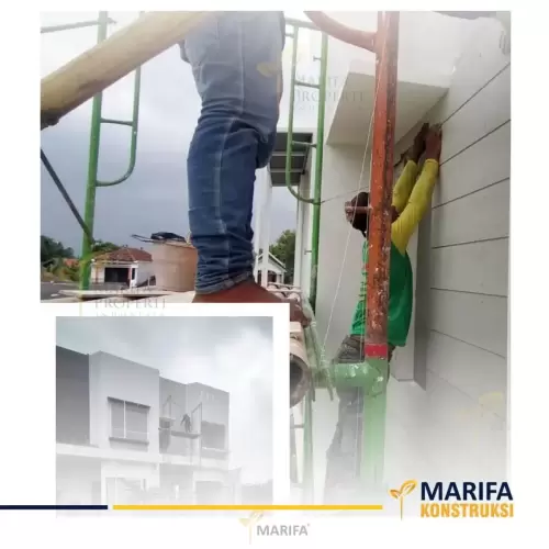 Marifa Konstruksi di Marifa Skyland Proses Pengerjaan Rumah