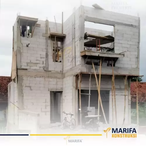 Marifa Konstruksi di Marifa Skyland Rumah Hampir Jadi