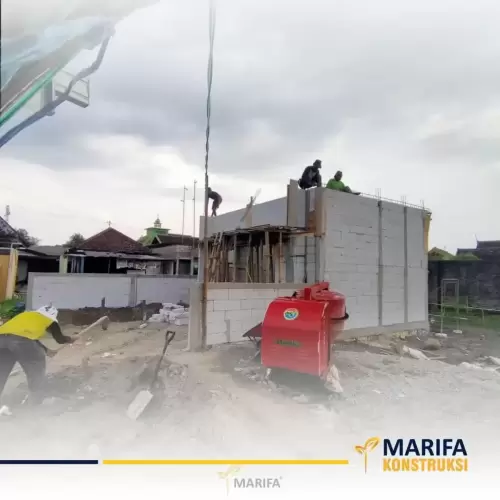 Marifa Konstruksi di Marifa Thamrin Regency Rumah Hampir Jadi
